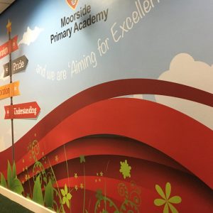 Primary School Wall Graphics for moreside