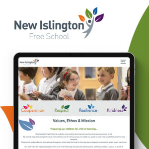 Bespoke School Website New Islington Free School Thumbnail