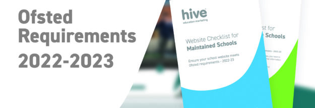 Header Image showing Checklists for School Website Ofsted Requirements 2022-2023